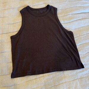 lululemon classic fit cotton blend tank